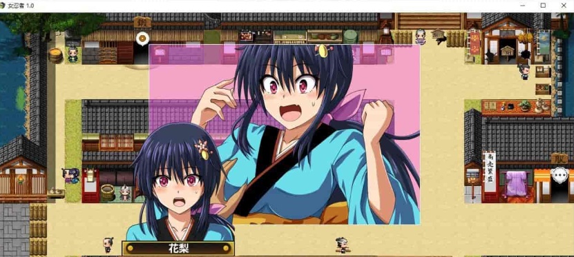[爆款RPG/汉化/动态CG]大型江户幻想RPG：女忍者花梨 云汉化版[新作/战斗エロ][2G/百度]』